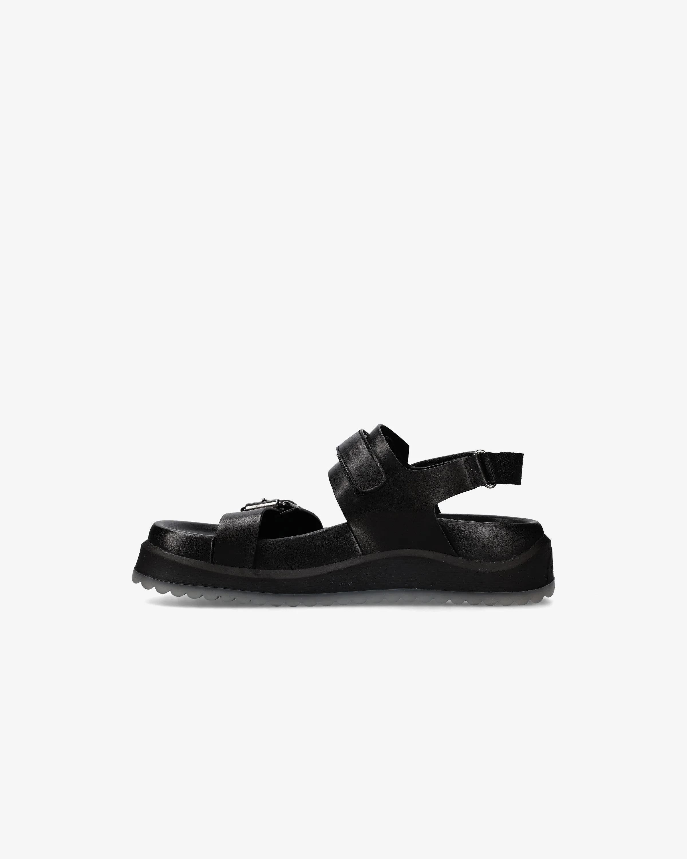Sandali Platform in Pelle