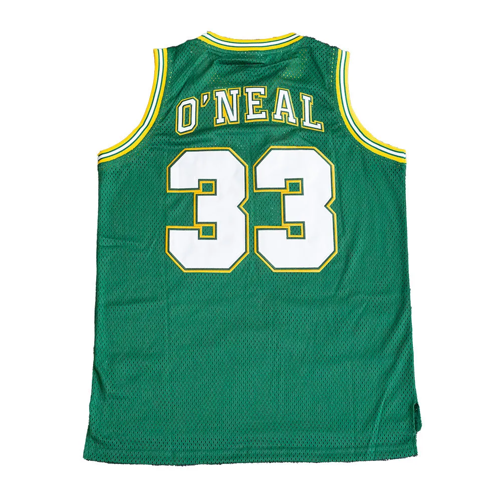 SHAQUILLE O'NEAL GREEN BASKETBALL JERSEY