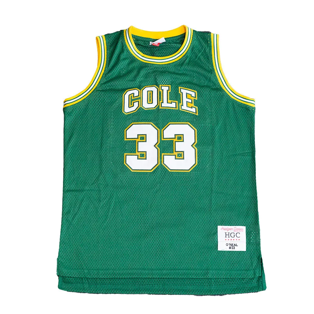 SHAQUILLE O'NEAL GREEN BASKETBALL JERSEY