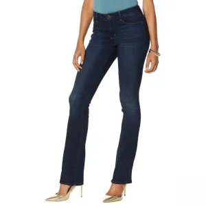 Skinnygirl Women's Bryn Micro Boot Cut Jeans