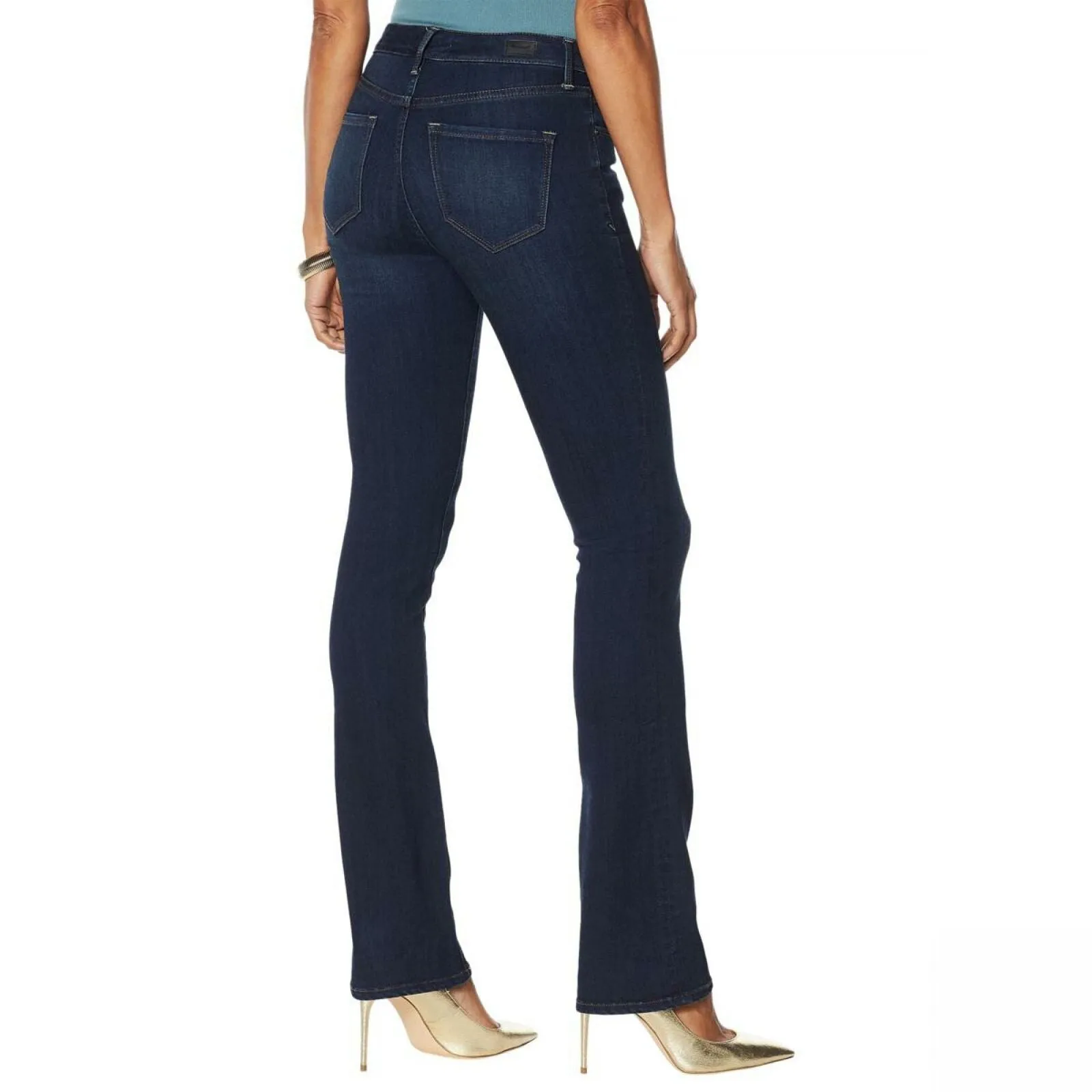 Skinnygirl Women's Bryn Micro Boot Cut Jeans