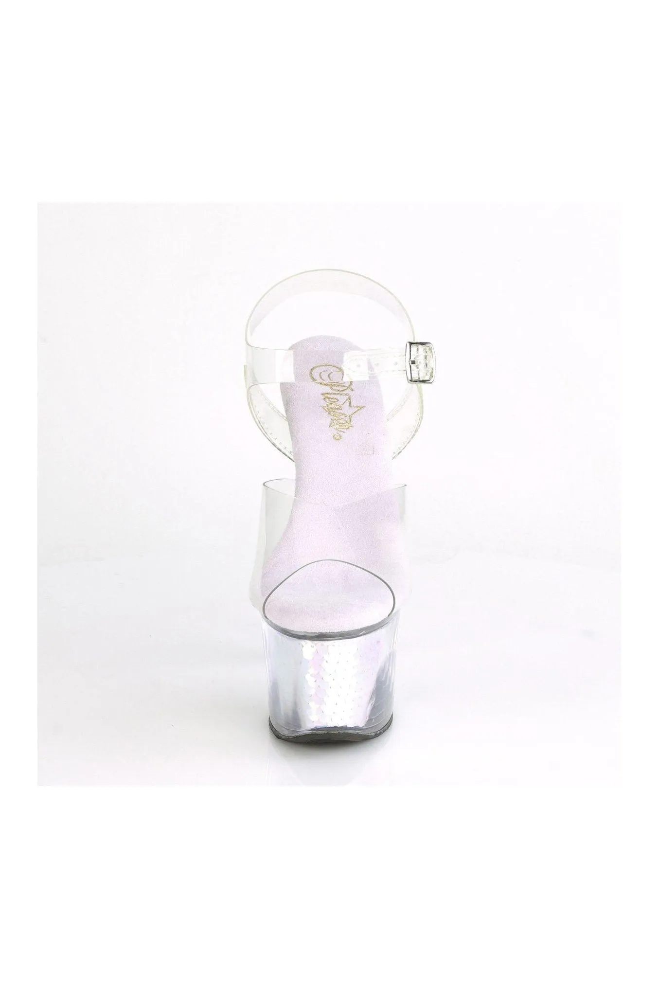 SKY-308MC Exotic Sandal | Hologram Vinyl