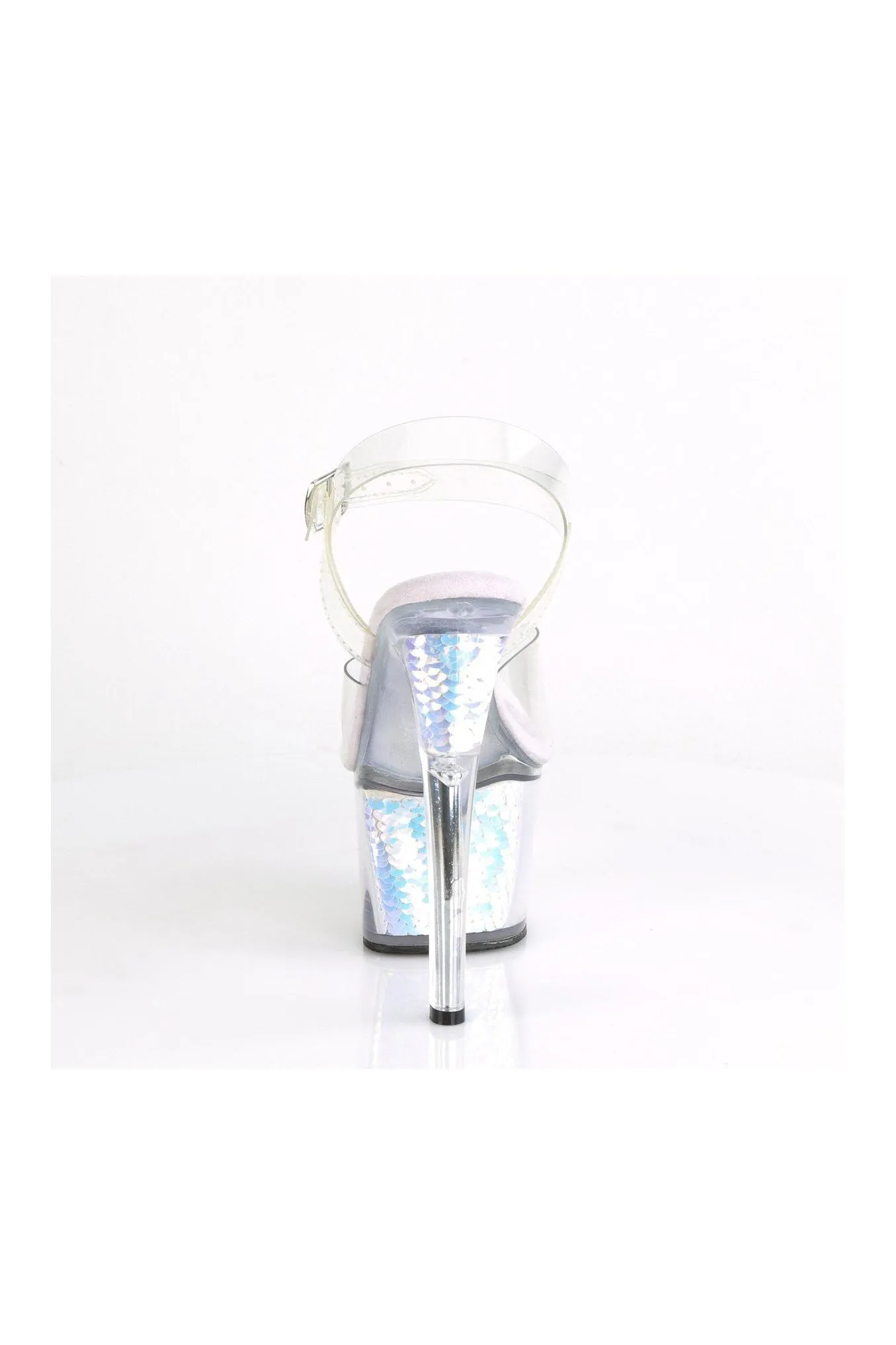 SKY-308MC Exotic Sandal | Hologram Vinyl