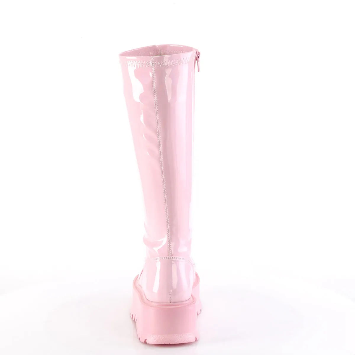 SLACKER-200  Baby Pink Holo Patent