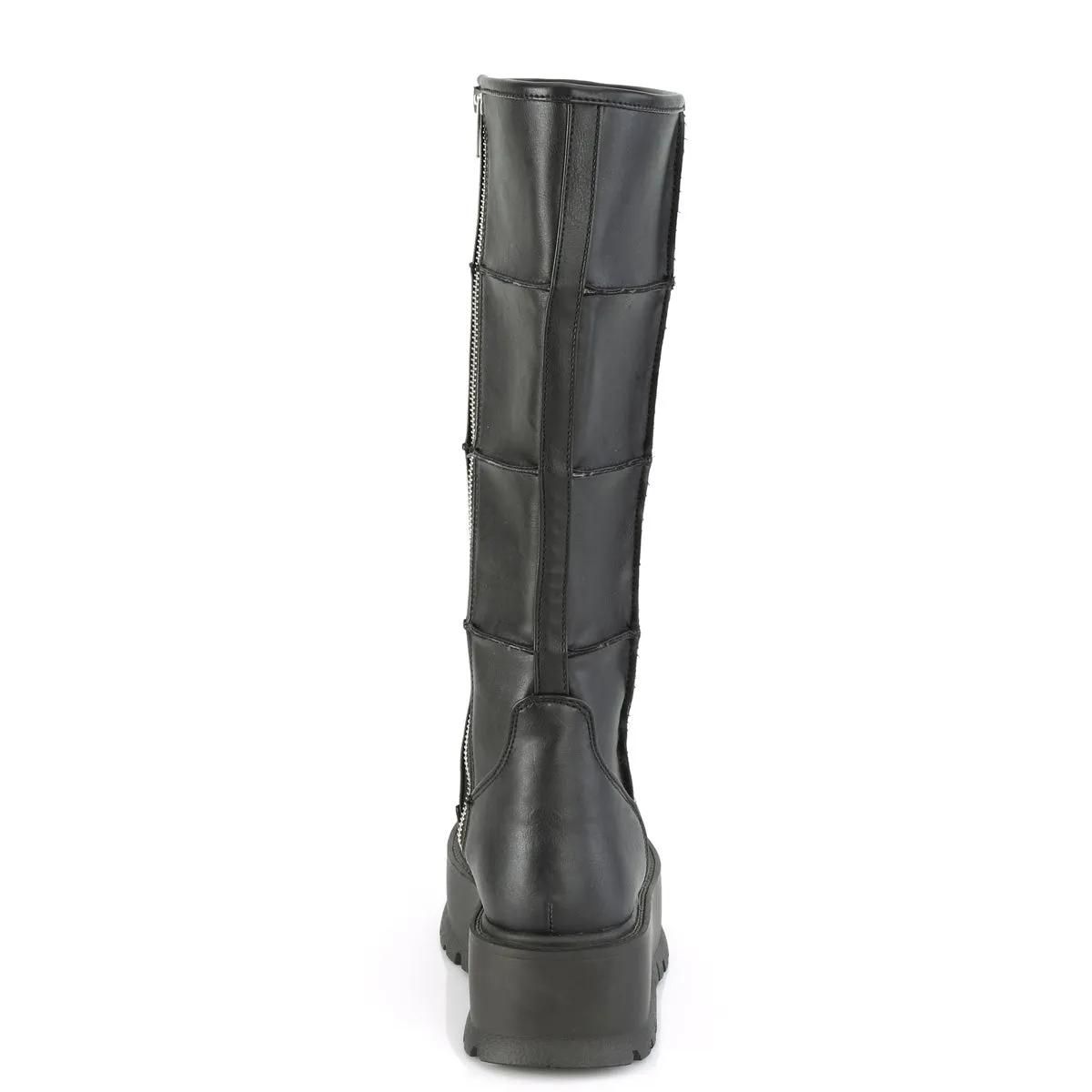 SLACKER-230  Black Vegan Leather