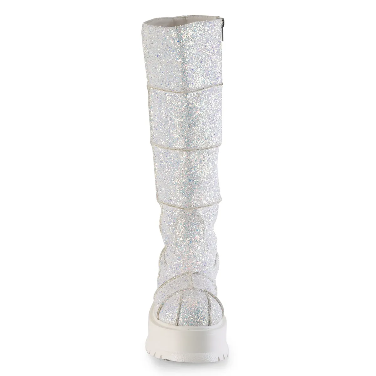 SLACKER-230  White Multi Glitter
