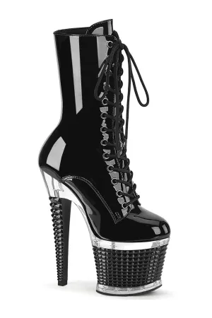 SPECTATOR-1040 Knee Boot | Black Patent