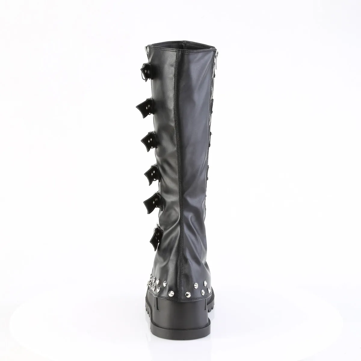 STOMP-223  Black Vegan Leather