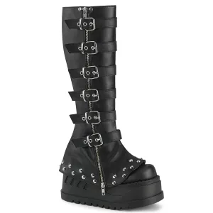 STOMP-223  Black Vegan Leather