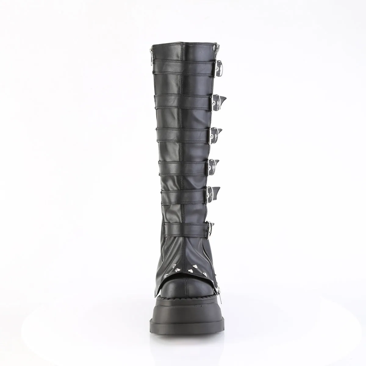STOMP-223  Black Vegan Leather