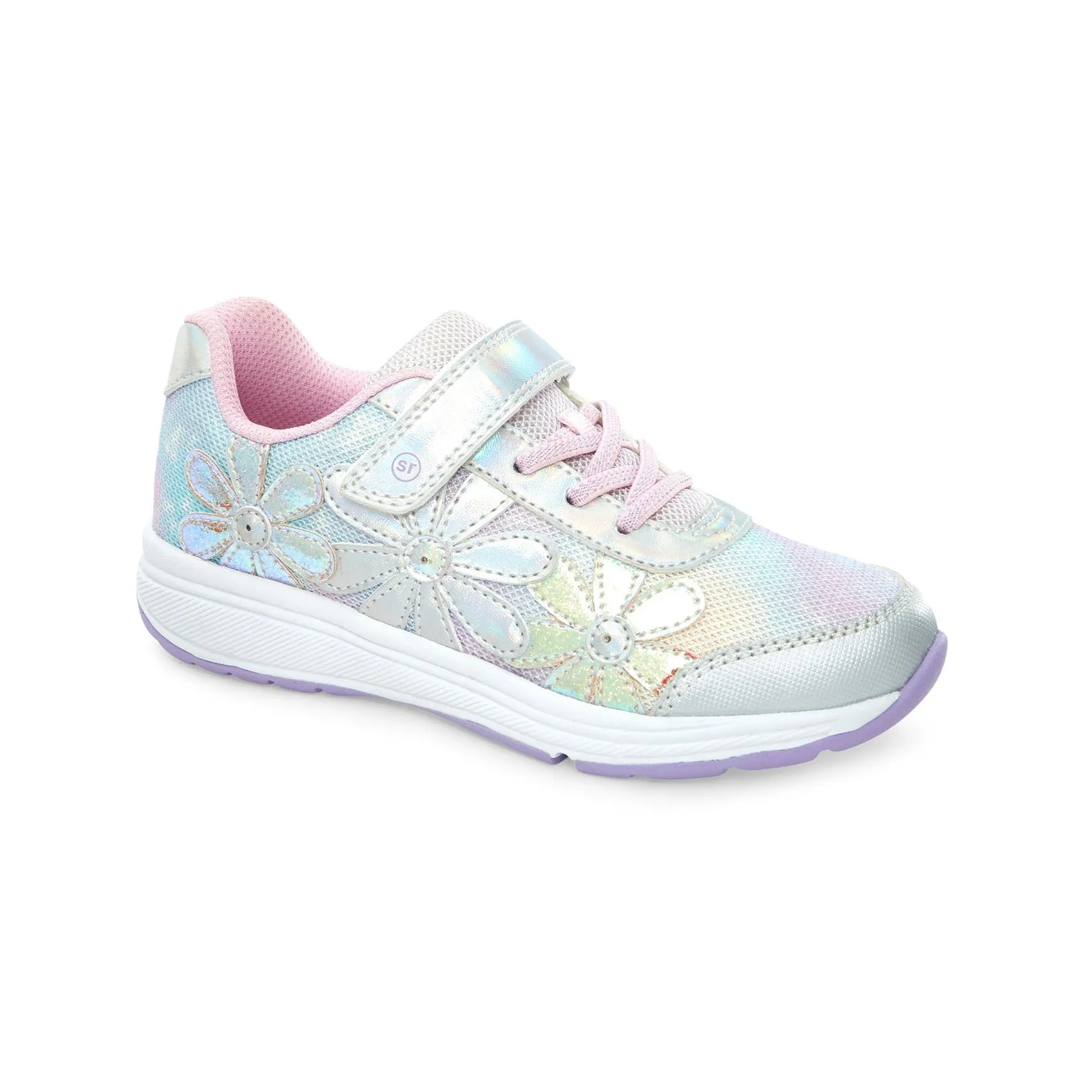 Stride Rite Lighted Glimmer Sneaker - Iridescent