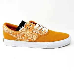 Supra Cobalt Desert Print Orange White Mens Skateboard Sneakers 05663 219
