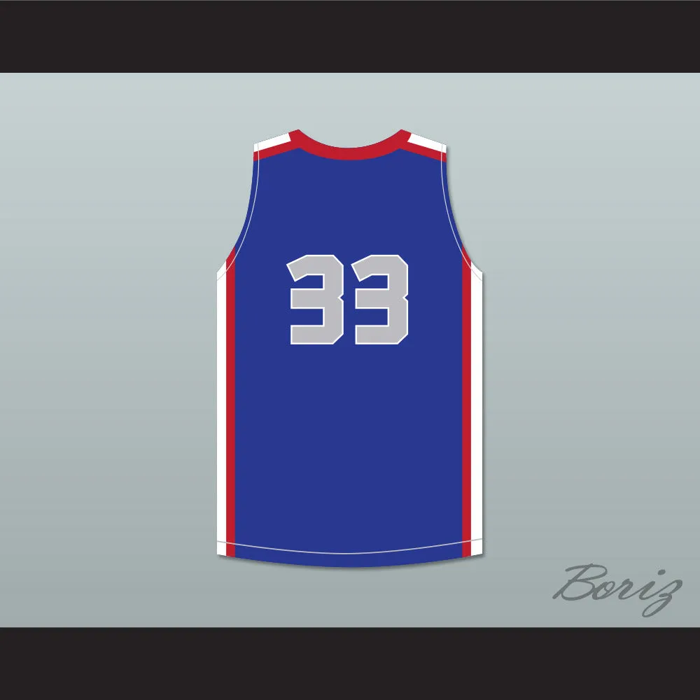 Tacko Fall 33 Each 1 Teach 1 Elite AAU Blue Basketball Jersey 1