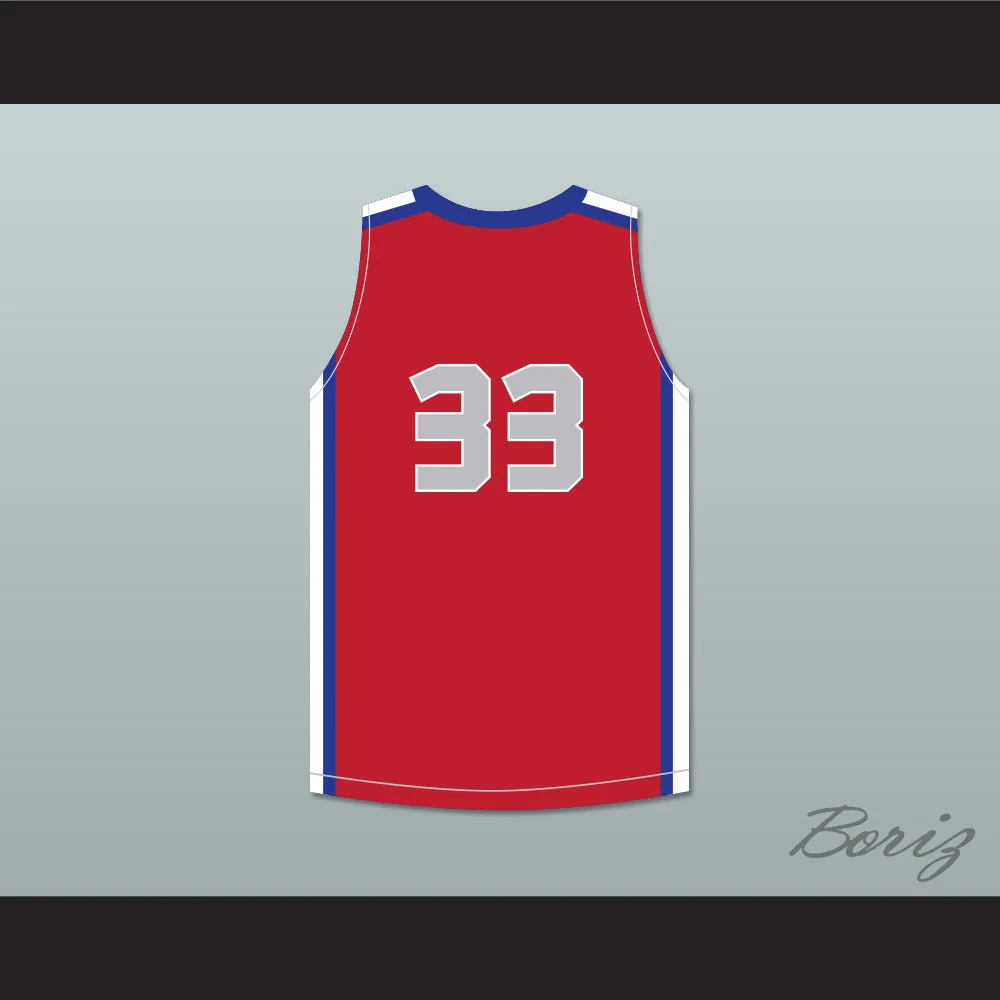 Tacko Fall 33 Each 1 Teach 1 Elite AAU Red Basketball Jersey 1