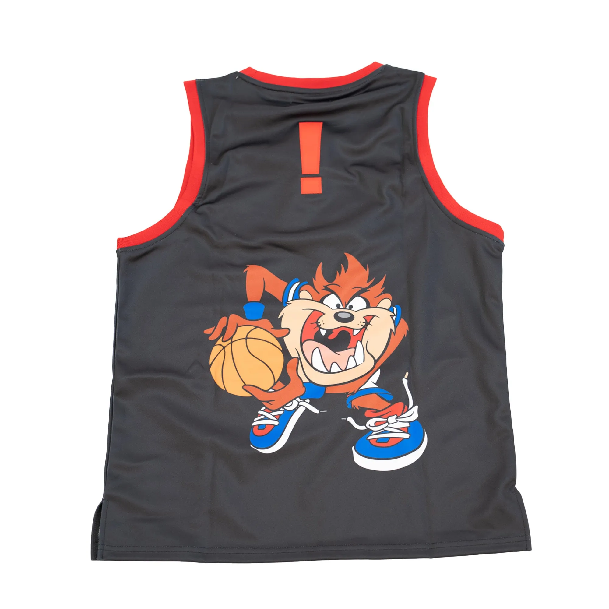 TAZ TUNESQUAD BASKETBALL JERSEY (BLACK)