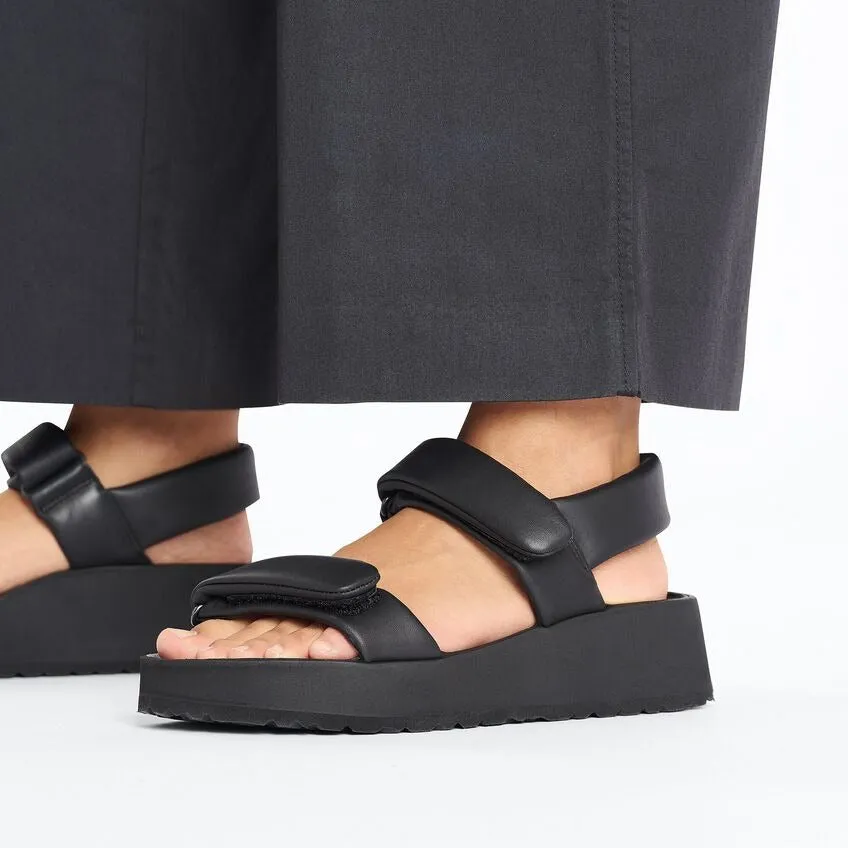 Theda | Leather | Black