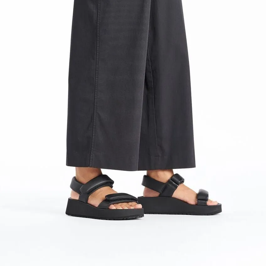 Theda | Leather | Black