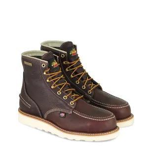 Thorogood 804-3600 Men's 1957 Series 6" Moc Toe MAXWear Wedge™ Waterproof Steel Safety Toe Work Boot