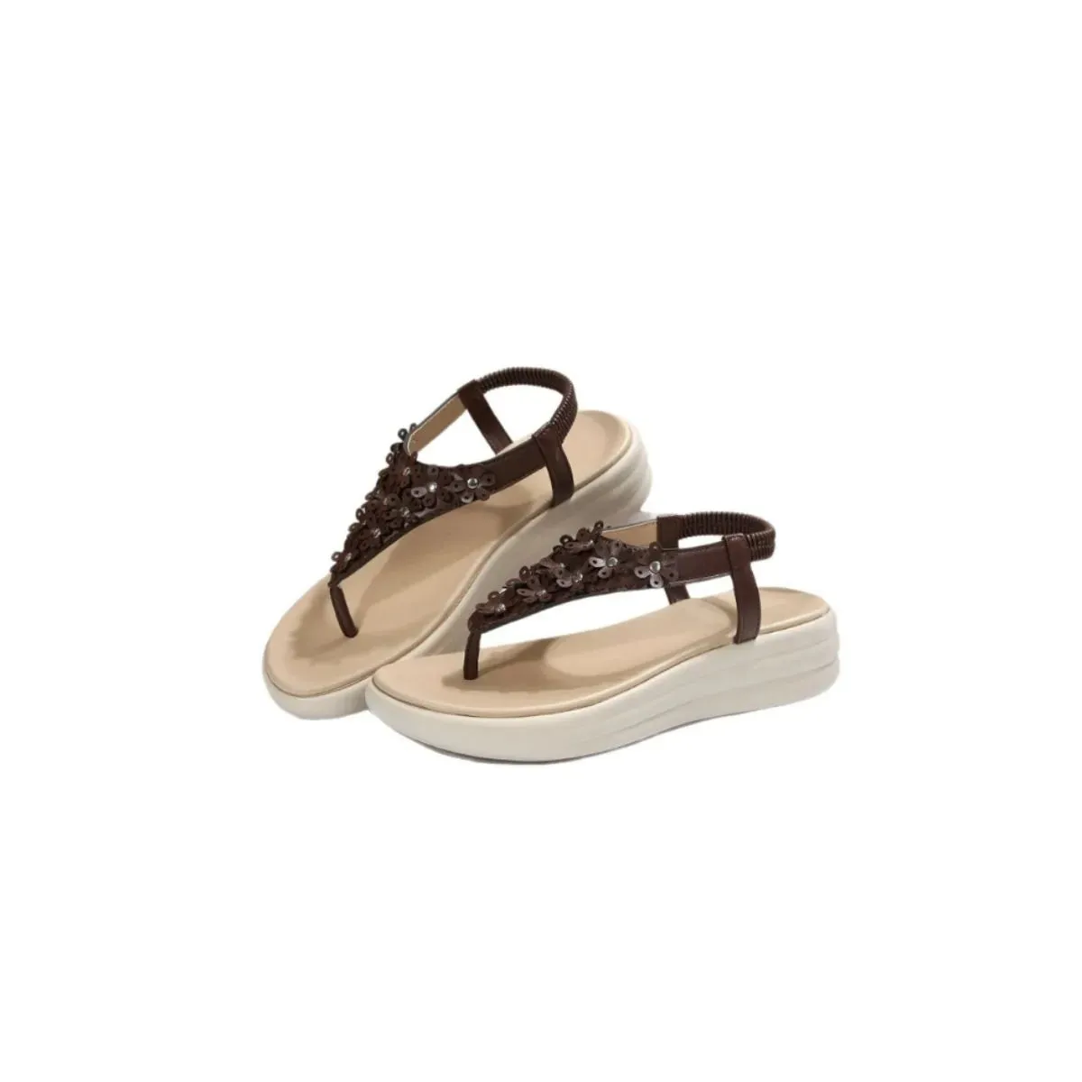 Toe Post Platform Sandals