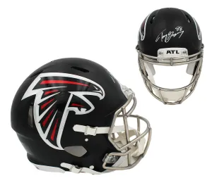 Tony Gonzalez Signed Atlanta Falcons Speed Authentic NFL Helmet