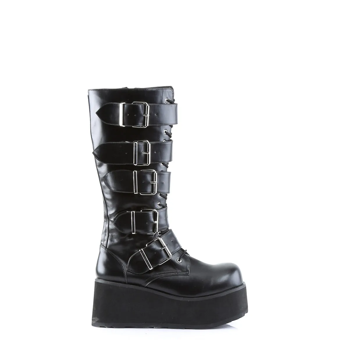 TRASHVILLE-518  Black Vegan Leather