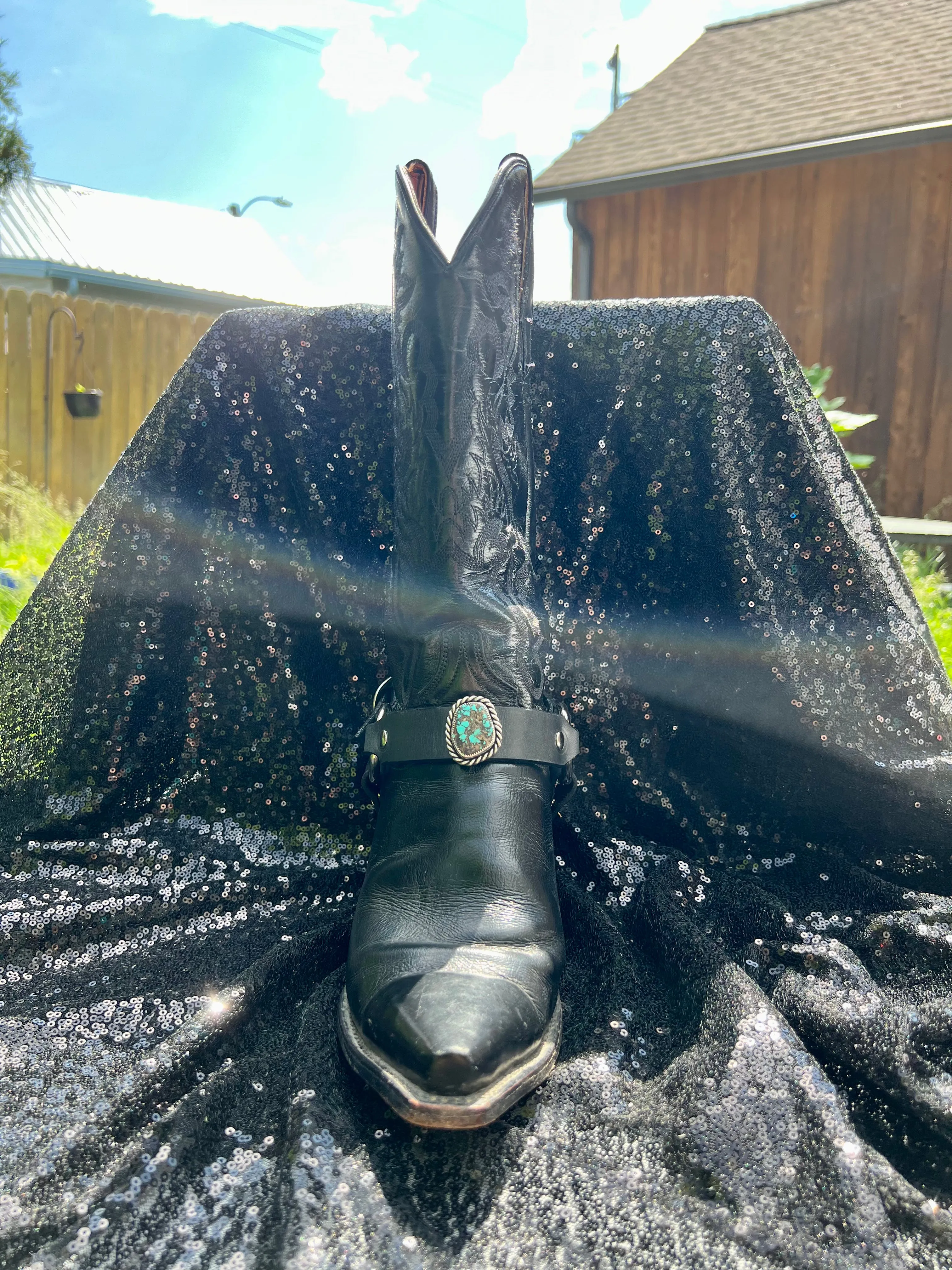 Turquoise Boot Strap #2