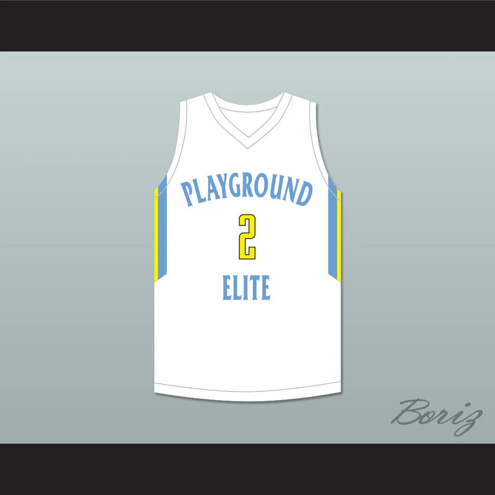 Tyler Herro 2 Playground Elite AAU White Basketball Jersey