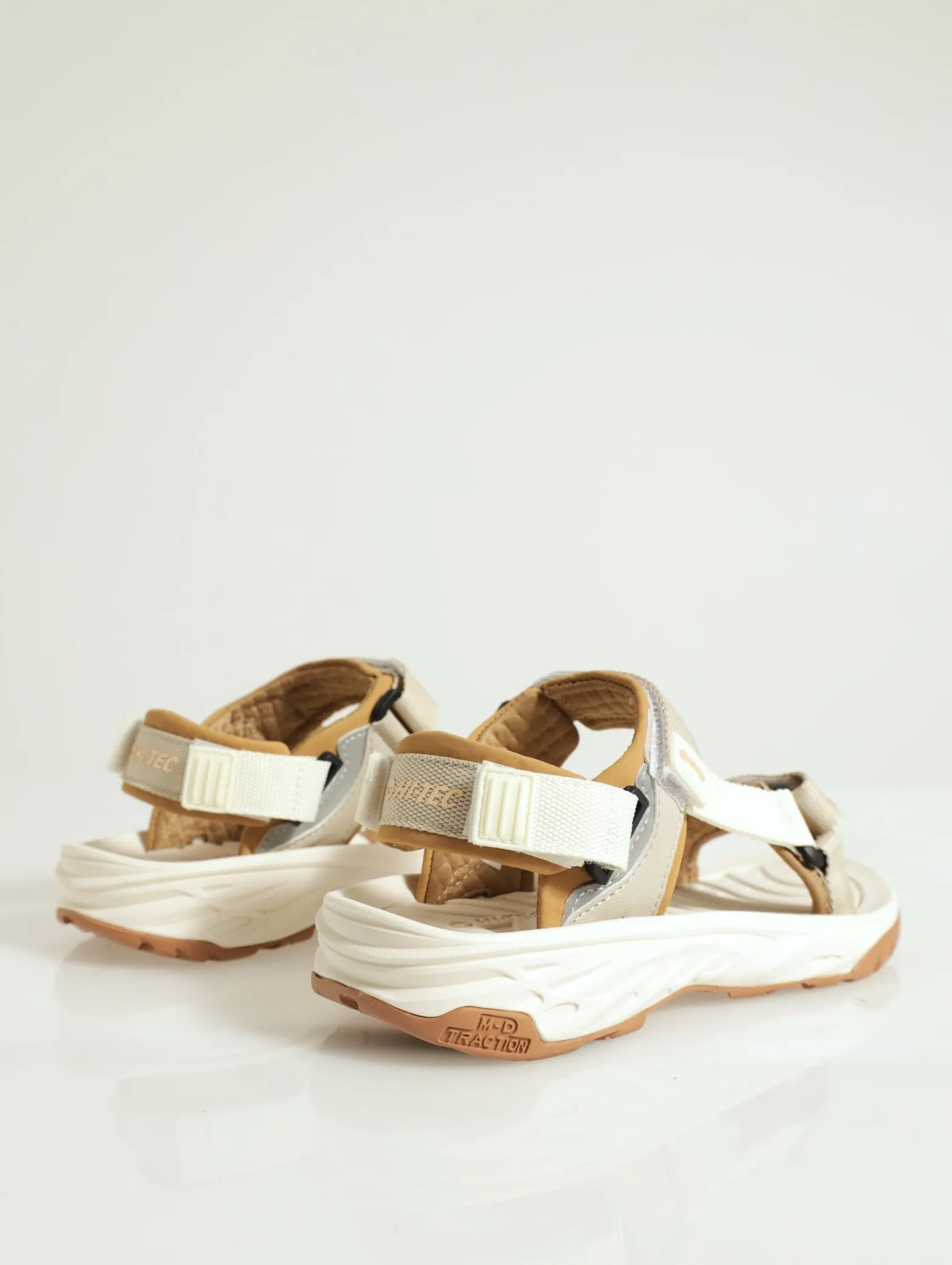 Ula Raft With Velcro Strap Sport Sandal - Taupe