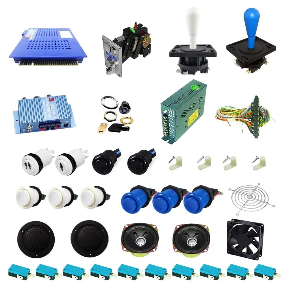 Ultimate 412 in 1 DIY Arcade Kit-Happ Joystick