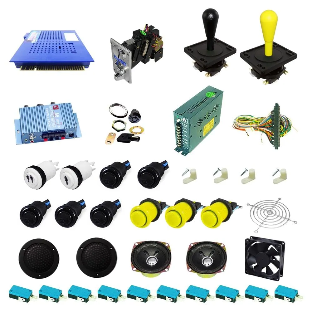 Ultimate 412 in 1 DIY Arcade Kit-Happ Joystick