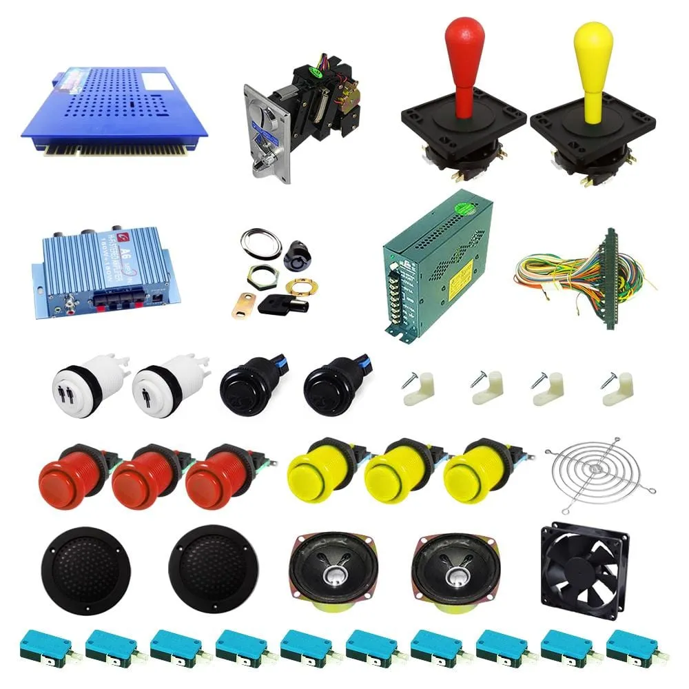 Ultimate 412 in 1 DIY Arcade Kit-Happ Joystick