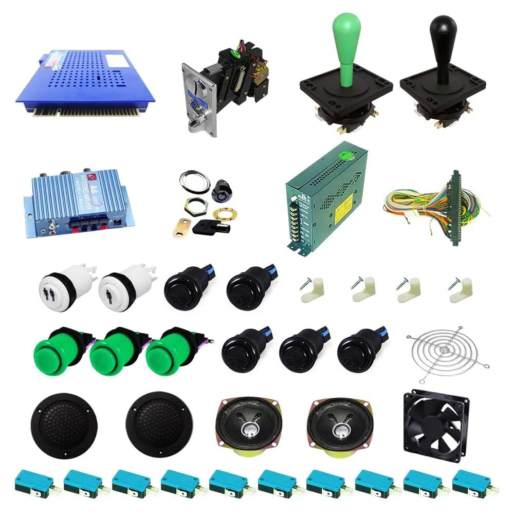 Ultimate 412 in 1 DIY Arcade Kit-Happ Joystick