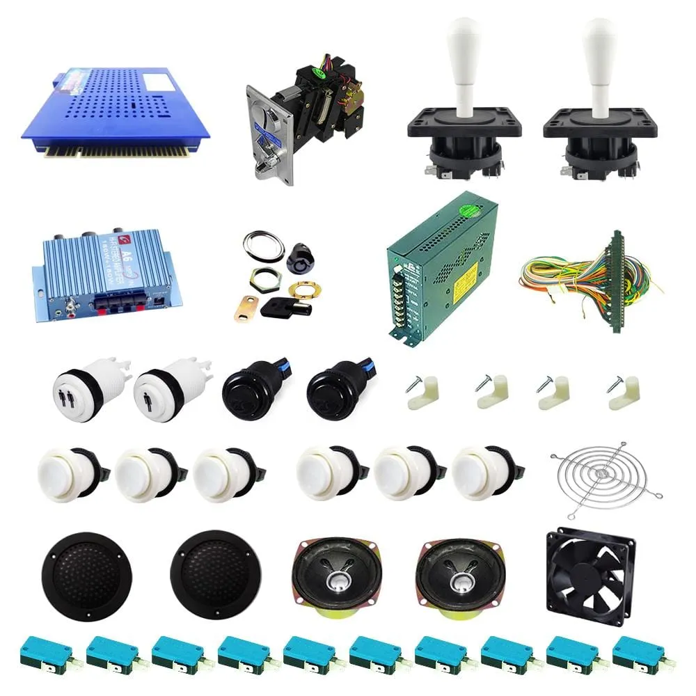 Ultimate 412 in 1 DIY Arcade Kit-Happ Joystick