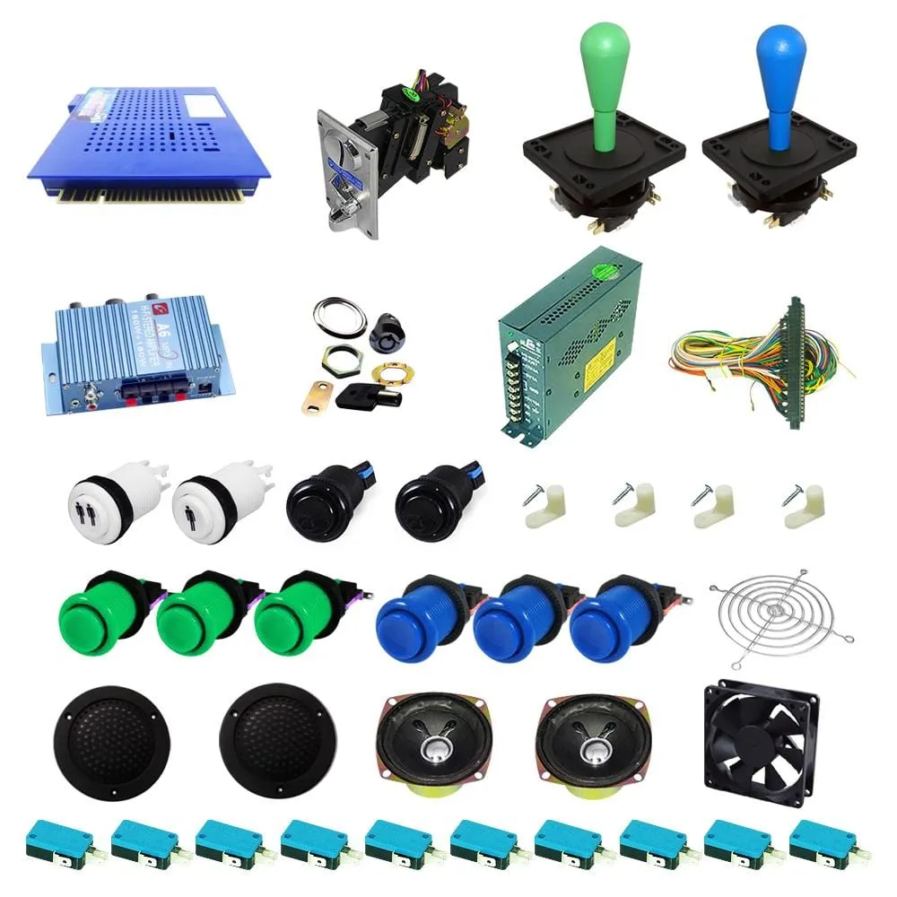 Ultimate 412 in 1 DIY Arcade Kit-Happ Joystick