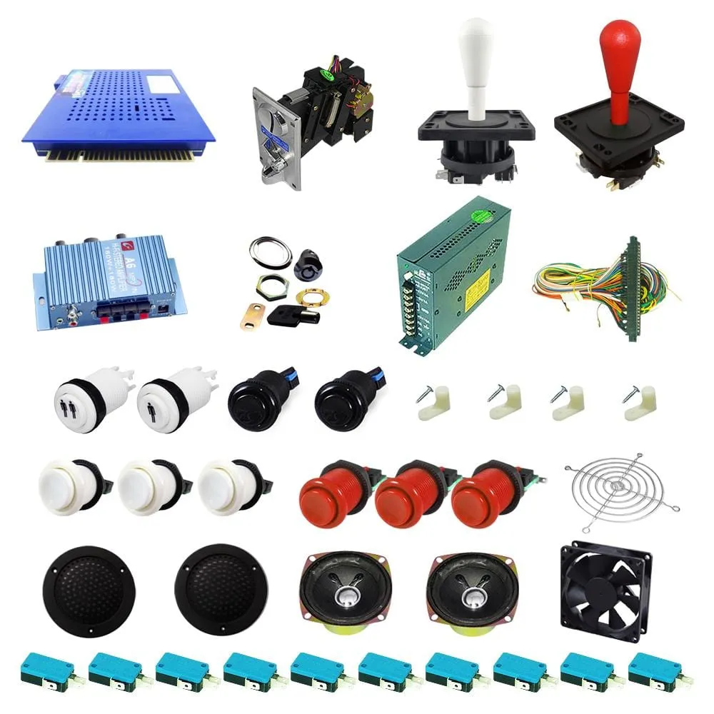 Ultimate 412 in 1 DIY Arcade Kit-Happ Joystick