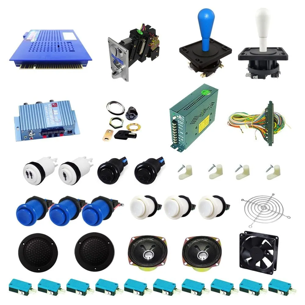 Ultimate 412 in 1 DIY Arcade Kit-Happ Joystick