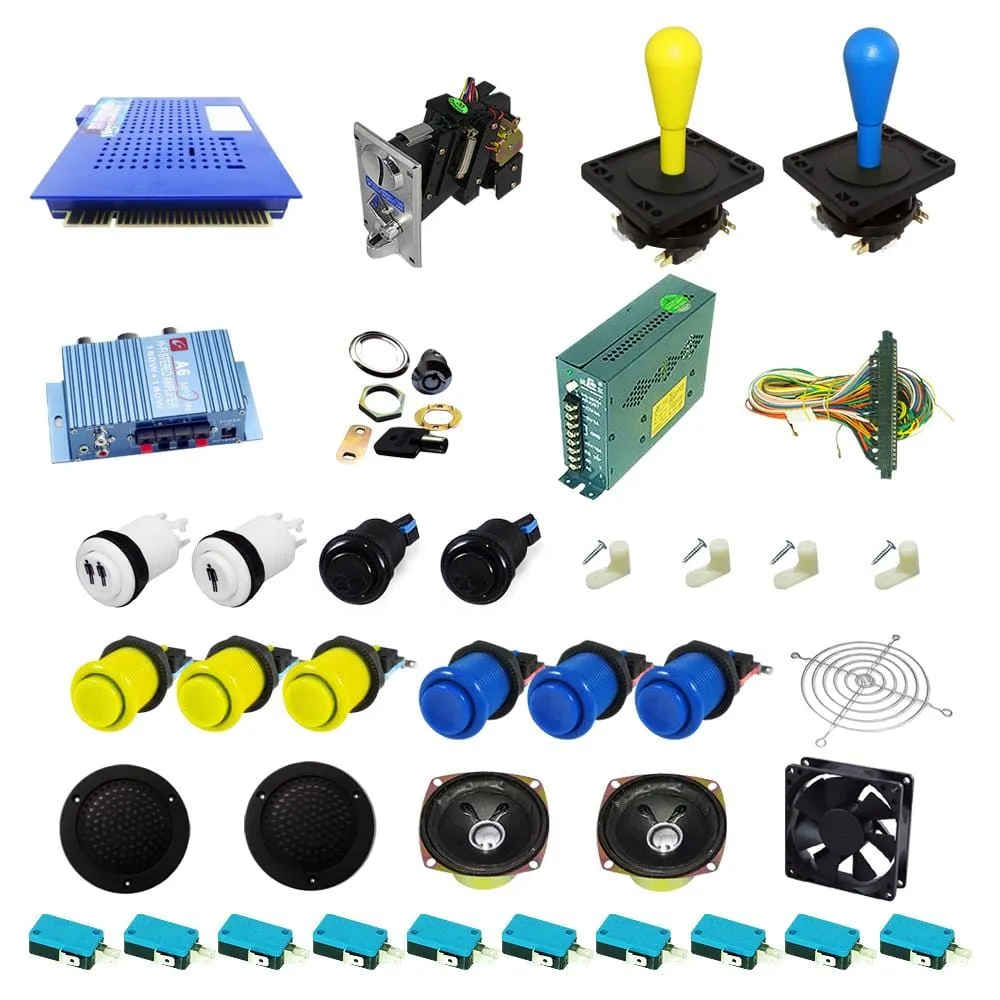 Ultimate 412 in 1 DIY Arcade Kit-Happ Joystick