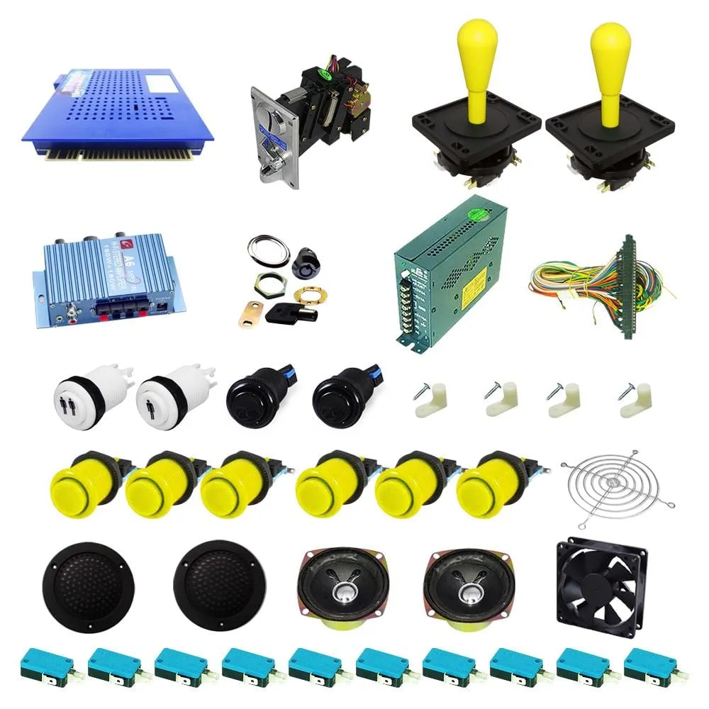Ultimate 412 in 1 DIY Arcade Kit-Happ Joystick