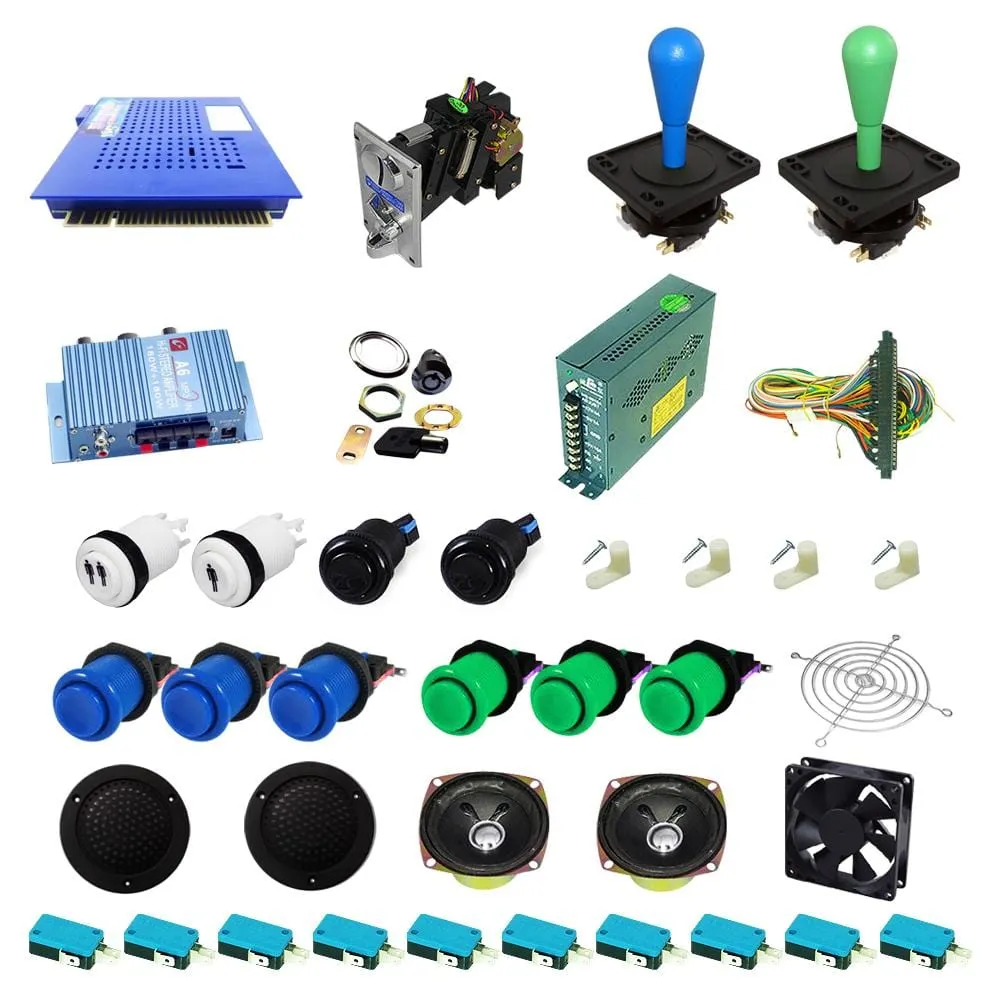 Ultimate 412 in 1 DIY Arcade Kit-Happ Joystick