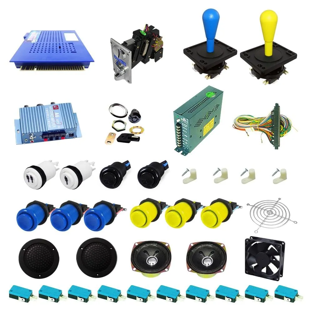 Ultimate 412 in 1 DIY Arcade Kit-Happ Joystick