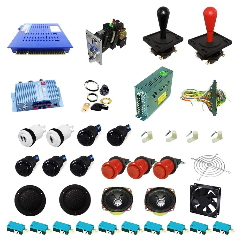 Ultimate 412 in 1 DIY Arcade Kit-Happ Joystick