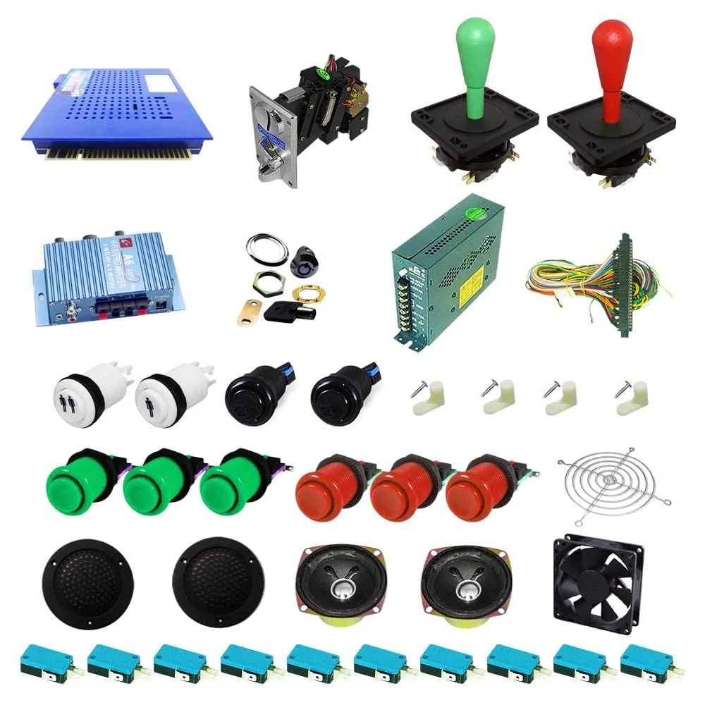 Ultimate 412 in 1 DIY Arcade Kit-Happ Joystick