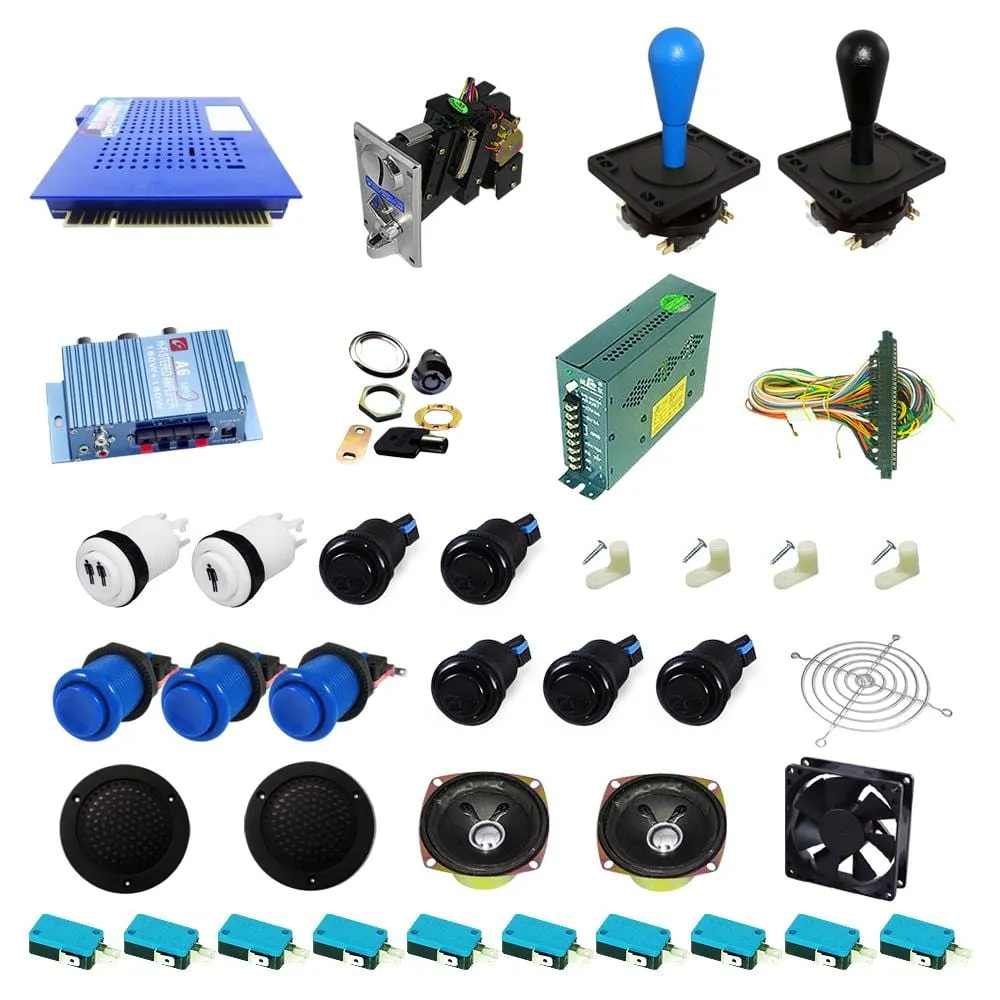 Ultimate 412 in 1 DIY Arcade Kit-Happ Joystick