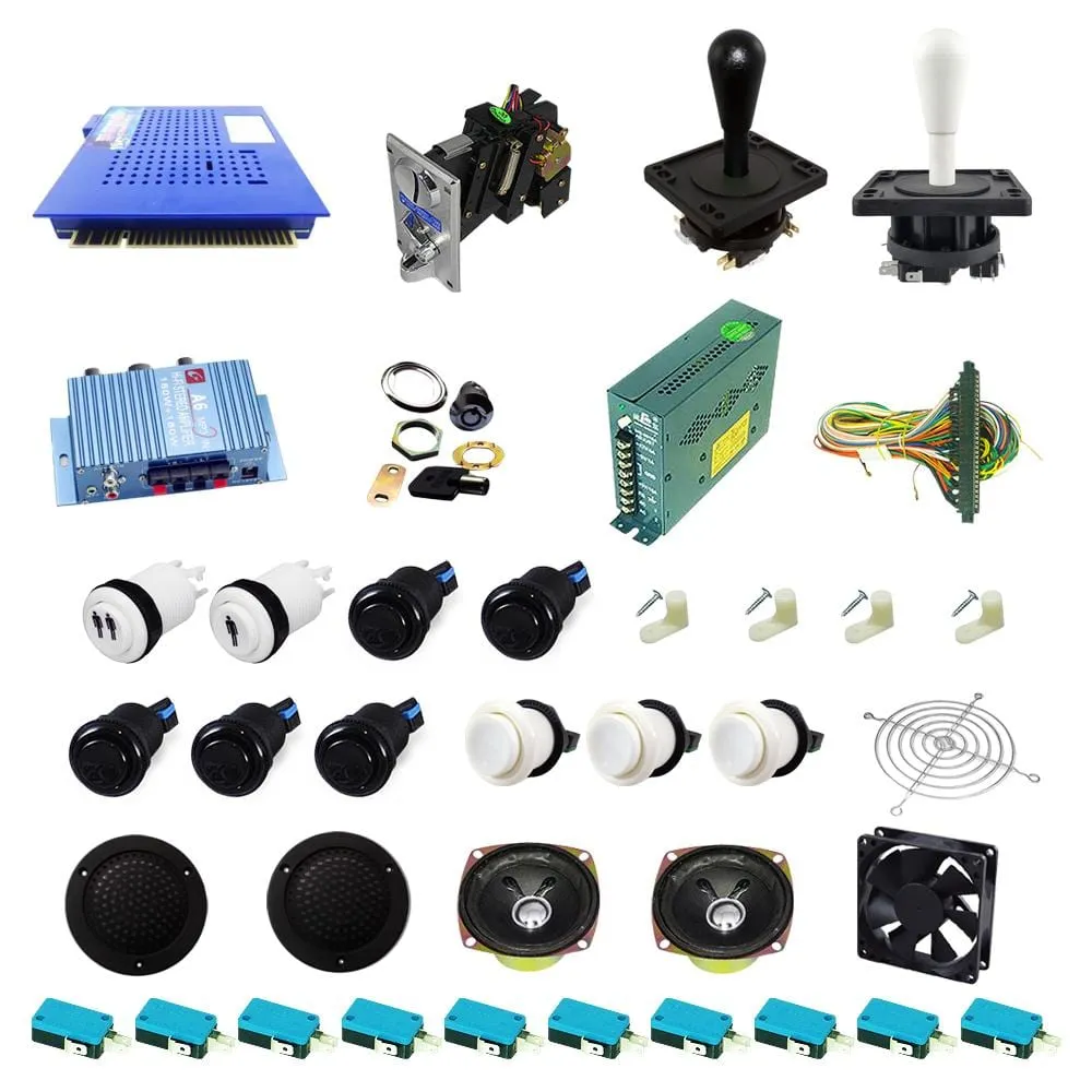 Ultimate 412 in 1 DIY Arcade Kit-Happ Joystick