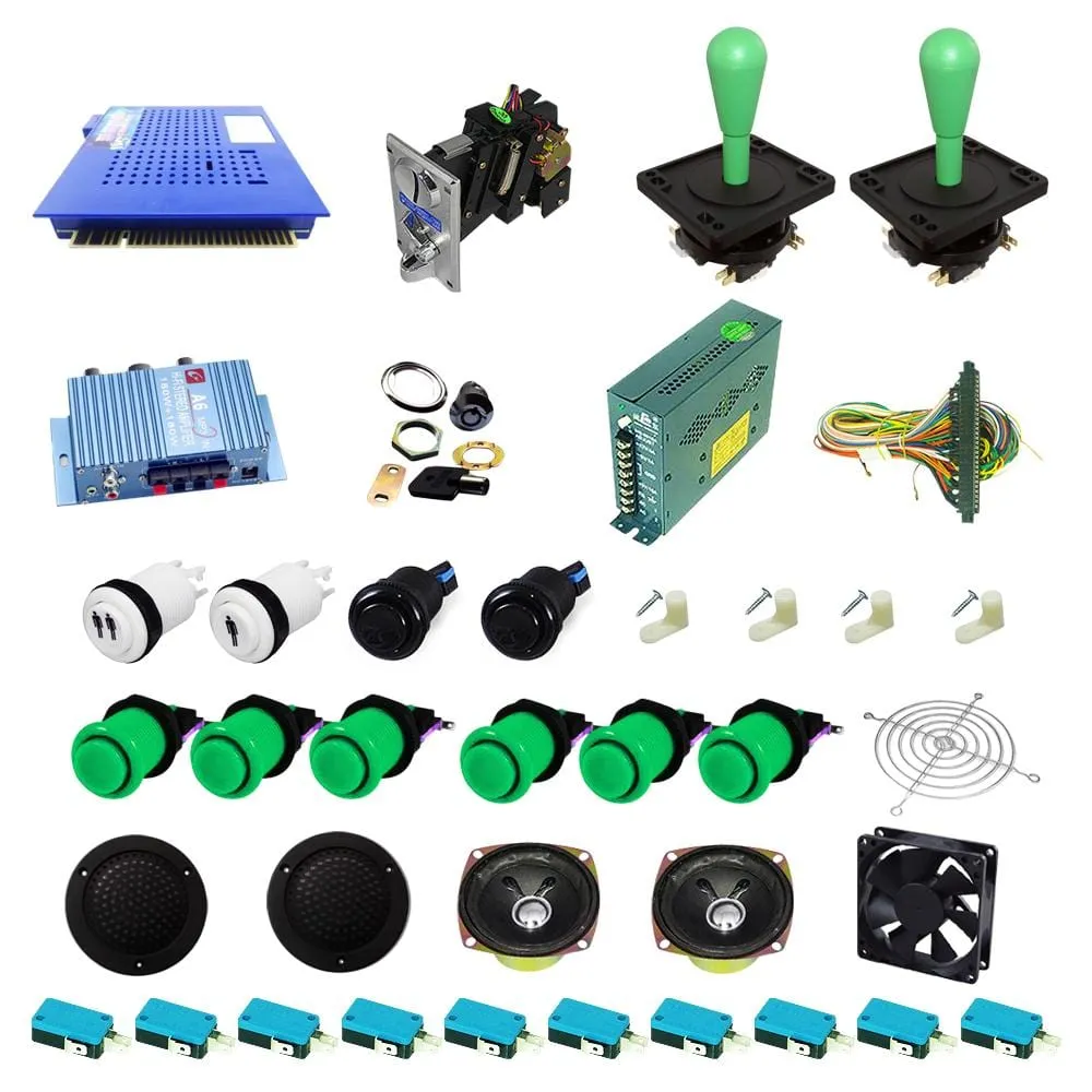 Ultimate 412 in 1 DIY Arcade Kit-Happ Joystick