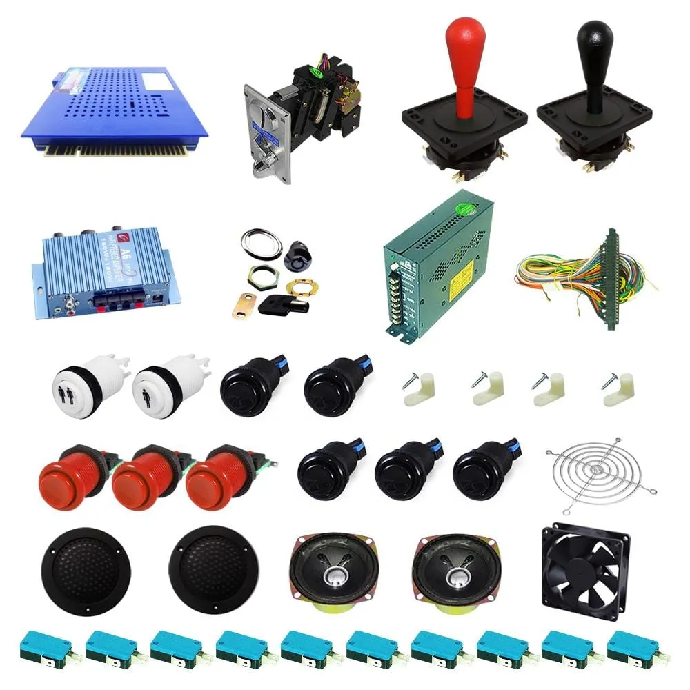 Ultimate 412 in 1 DIY Arcade Kit-Happ Joystick