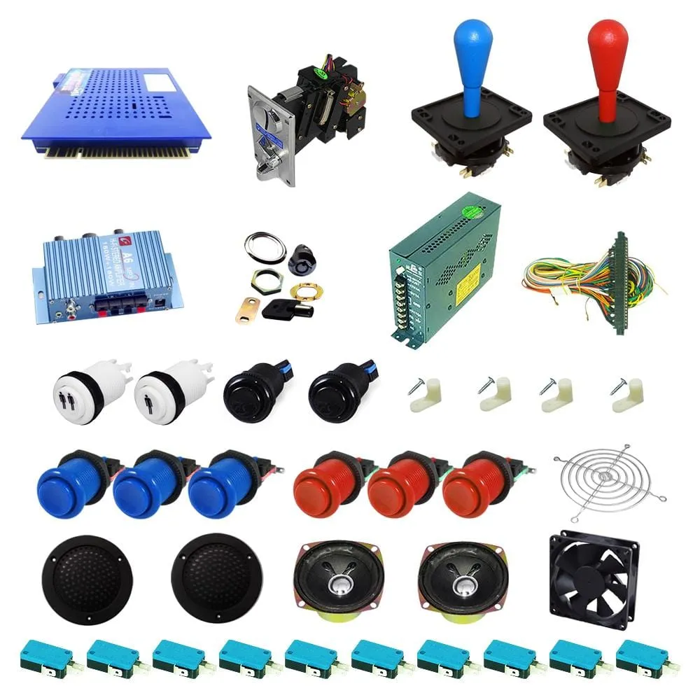 Ultimate 412 in 1 DIY Arcade Kit-Happ Joystick