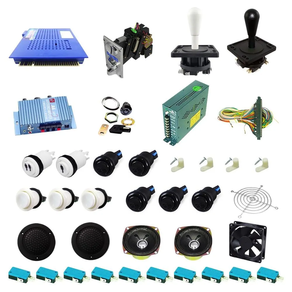 Ultimate 412 in 1 DIY Arcade Kit-Happ Joystick