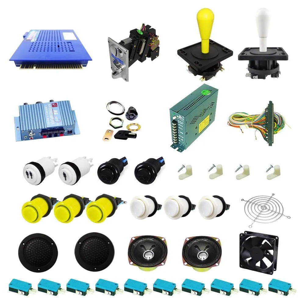 Ultimate 412 in 1 DIY Arcade Kit-Happ Joystick