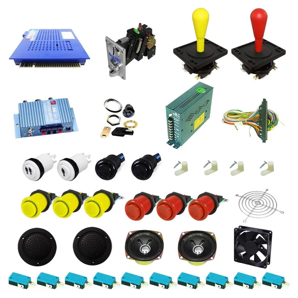Ultimate 412 in 1 DIY Arcade Kit-Happ Joystick